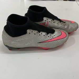 Grey Nike Zoom Superfly 9 Mercurial Men’s 8 soccer cleats